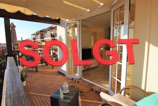 SOLGT- Arguineguin - Flott toppleilighet med solrik terrasse og delvis havsutsikt i Monte Carrera, Loma Dos. 